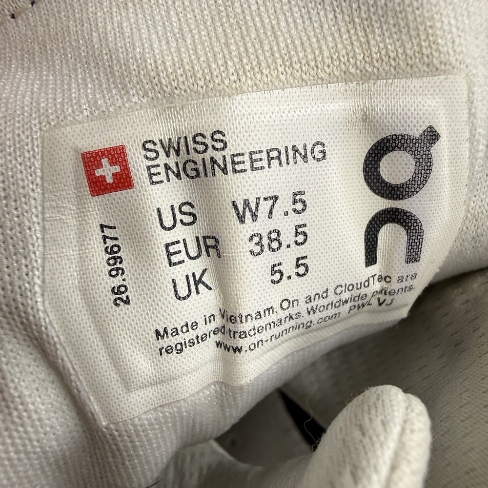 On Cloud Cloudnova Running Shoes Women Size 7.5 Blue - Picture 7 of 9